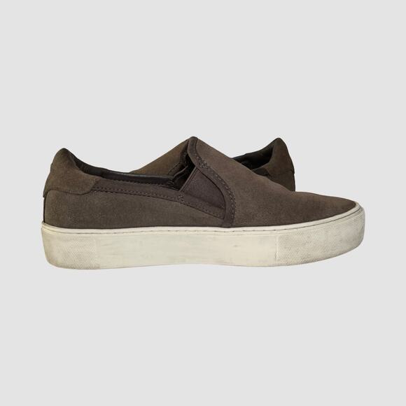 UGG Brown Suede Slip-On Sneakers Women's Size 8 (EU 39) Casual Comfort Shoes - Picture 9 of 11